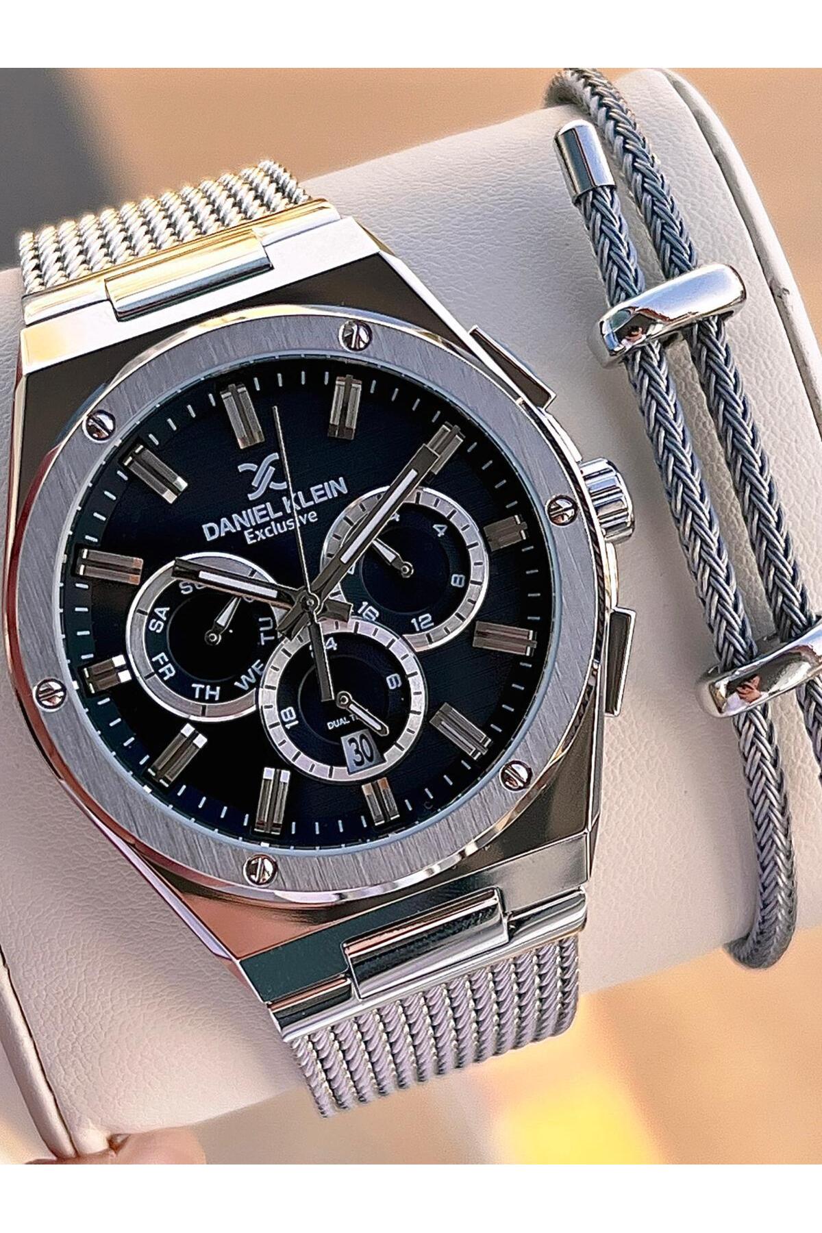 Men's Watch with Wicker Strap Italian Design Bracelet Gift 2 Years Warranty E10885.2