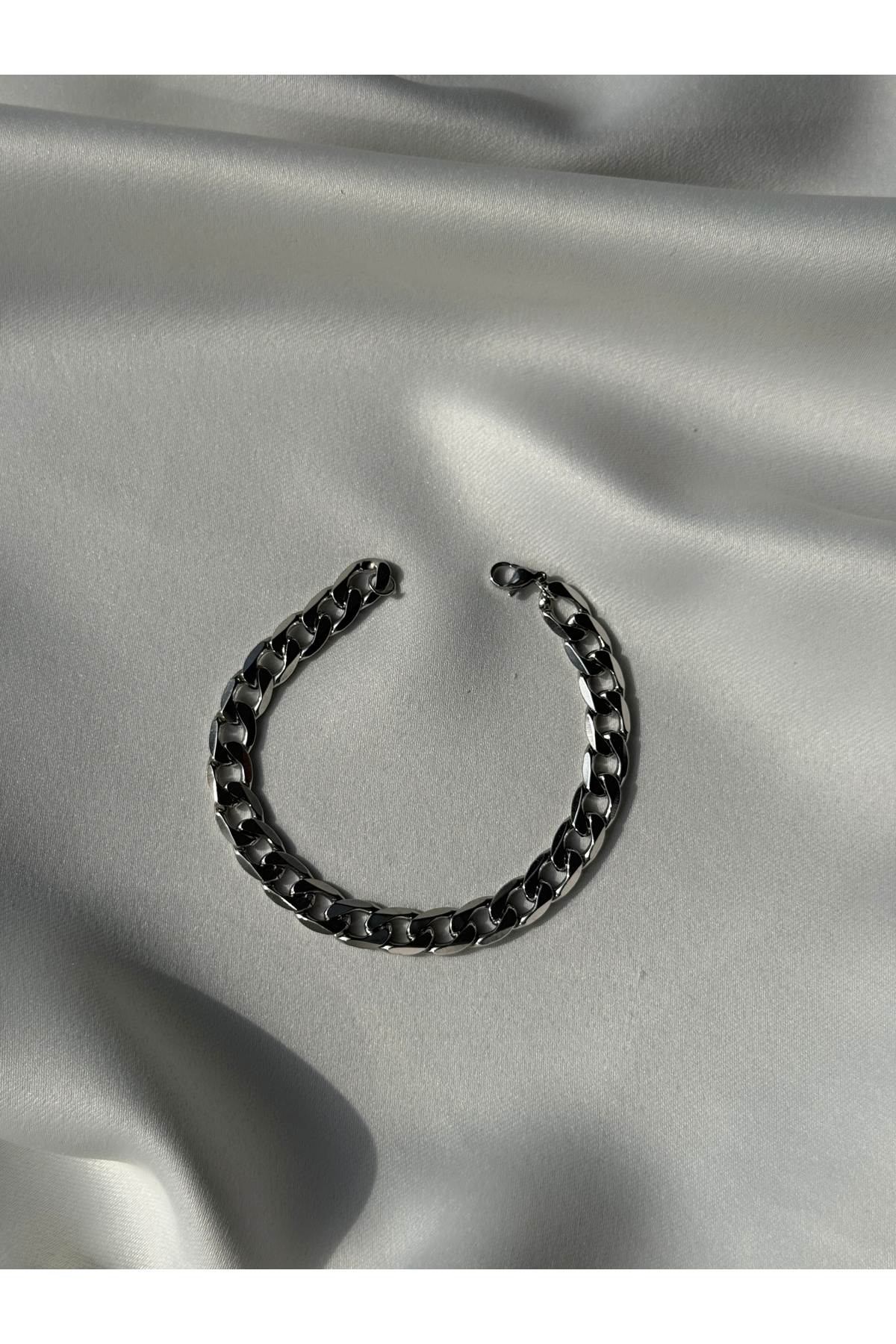 Erkek Çelik Bileklik 19 cm