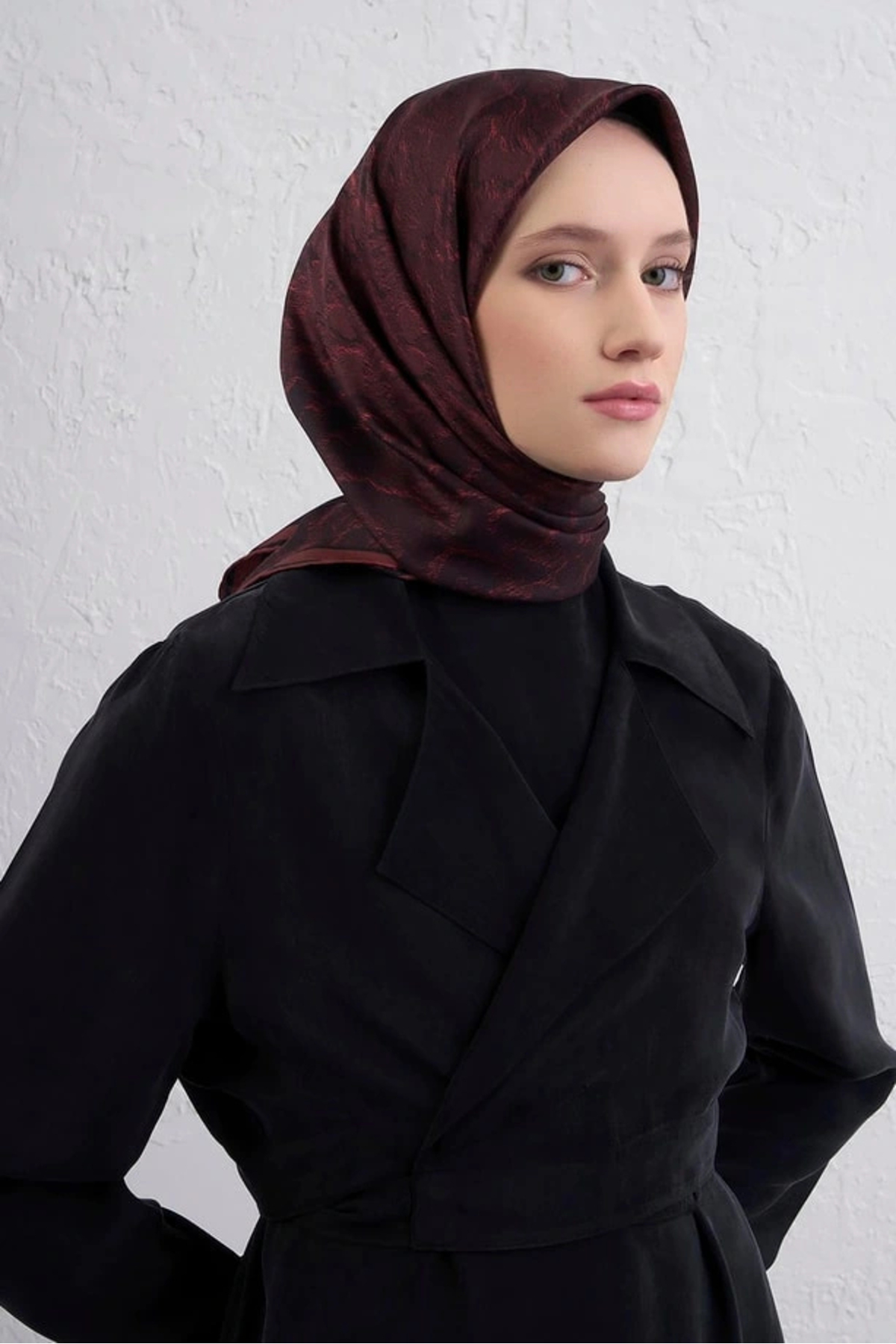 Armine Sura Silk Scarf 25Ka9409D01-84- Trendyol