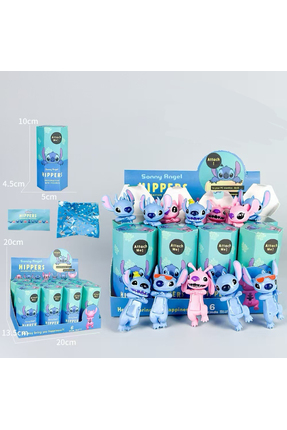 HerşeyVarBurda Hippers Stitch Mini Figür Serisi Sürpriz 1 Adet Oyuncak Figürü...
