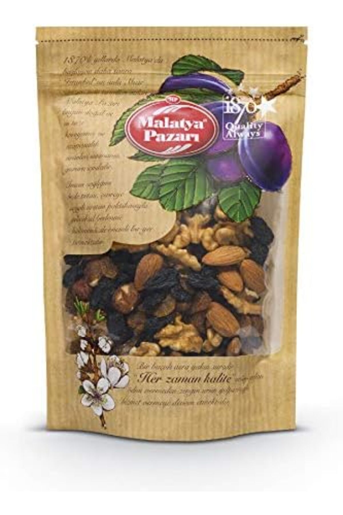 STOREMAX Malatya Pazarı Murat Palancı Kuruyemiş Kurumeyve Karışık Kilitli Paket 500 gr A Kalite 1175735