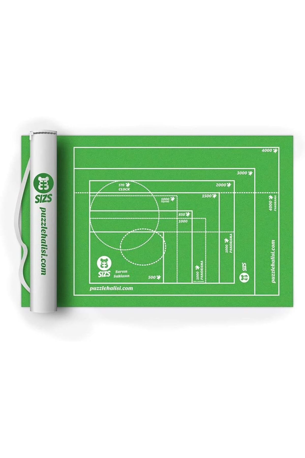 STOREMAX Puzzle Halısı 1000’lik den 6000'liğe Kadar Farklı Boyutlar | Askılı Çanta | Puzzle'ı Sar S