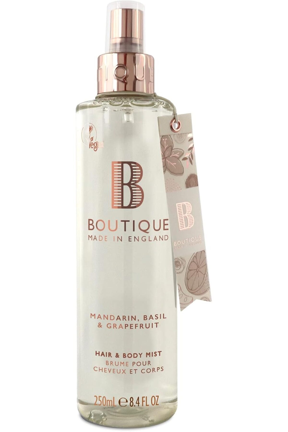 STOREMAX Boutique BM Mandarin Basil & Grapefruit Saç Ve Vücut Spreyi 250 Ml 1182297