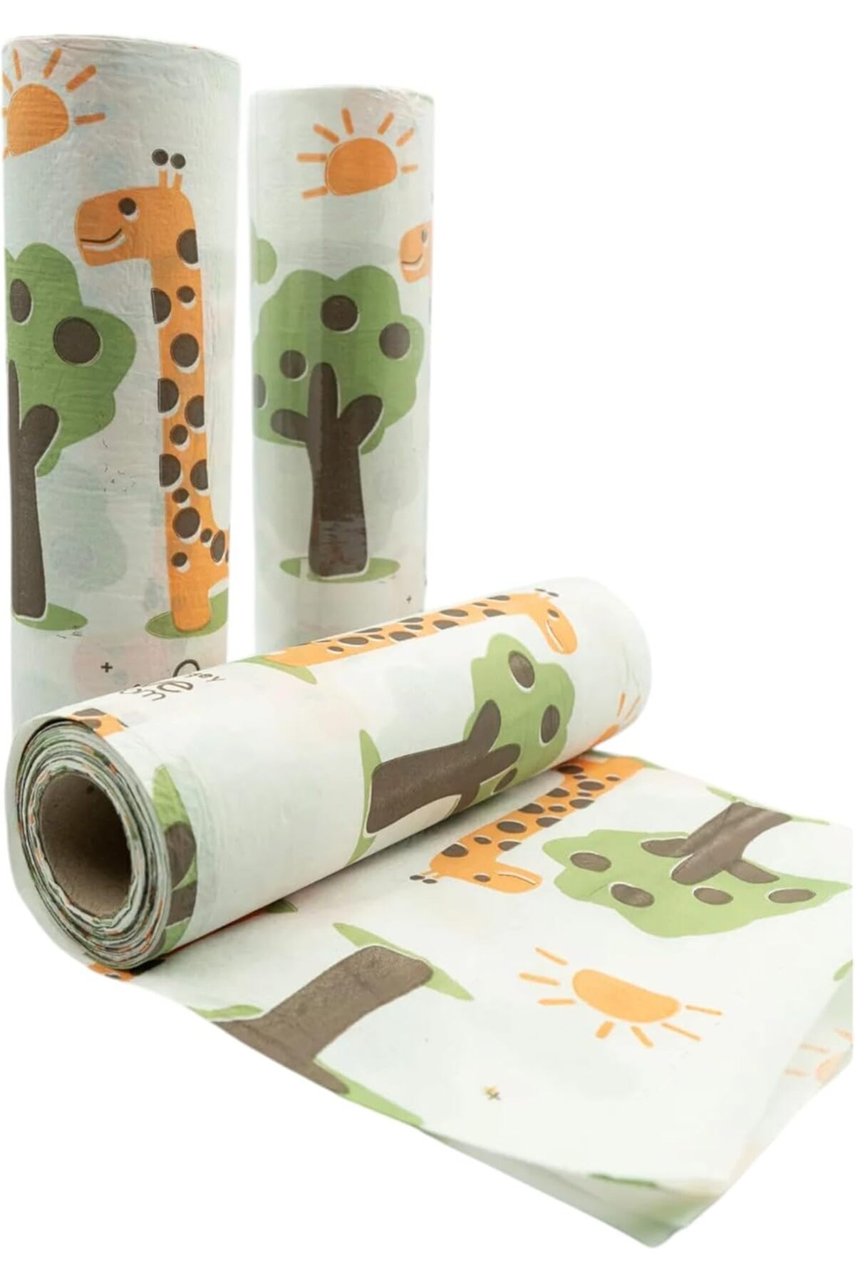 STOREMAX Kullanımlık Pratik Masa Aktivite Kullan At Piknik Kamp Örtüsü 100x120 Desen 3'lü Rulo Sıvı Geçi