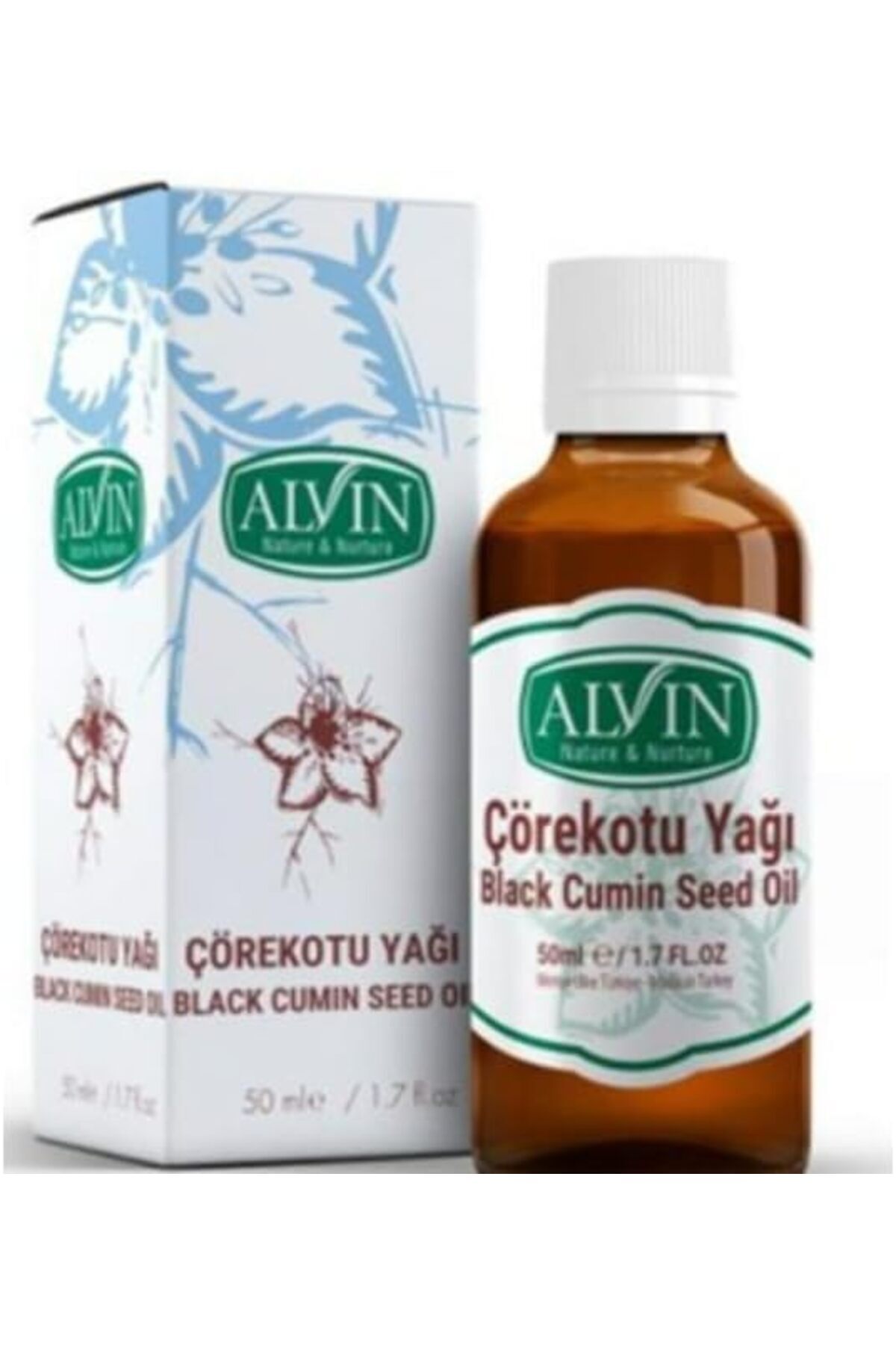 STOREMAX Alvin Çörekotu Yağı Çörek Otu Yağı, Soğuk Sıkım,Yüzde Yüz Saf ve Doğal, 20 ml 1182297