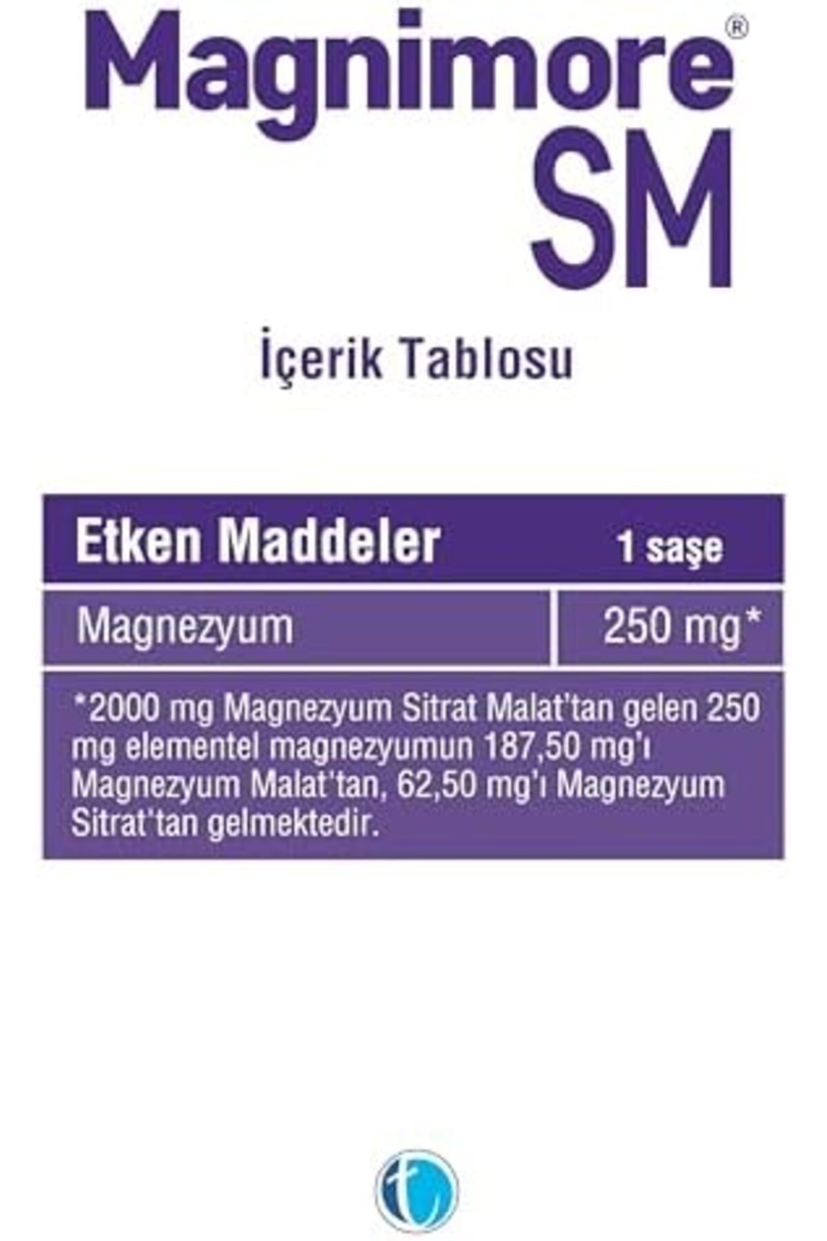 STOREMAX Tab Ilaç Magnimore B6 Sm 30 Saşe 1178367