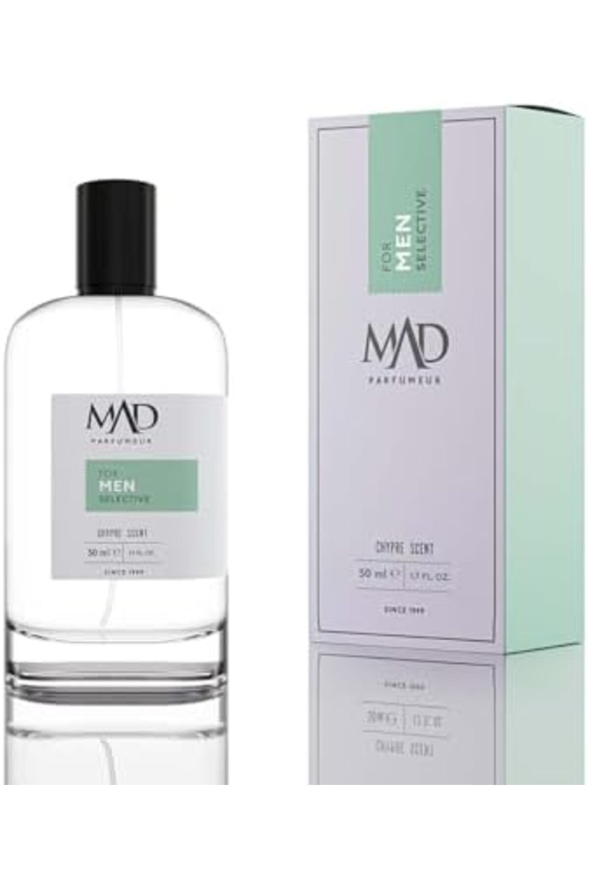 STOREMAX Mad W183 Selective Eau de Parfum (EDP) 50 ml Erkek Parfüm – Bergamot, Amber ve Paçuli ile Ferah, Giz