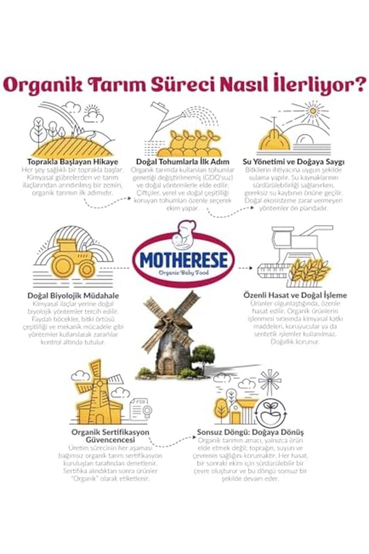 STOREMAX Motherese Organik Bebek Irmiği 330 gr - Motherese Organik Irmik 330 gr - Irmik 330gr 1182297