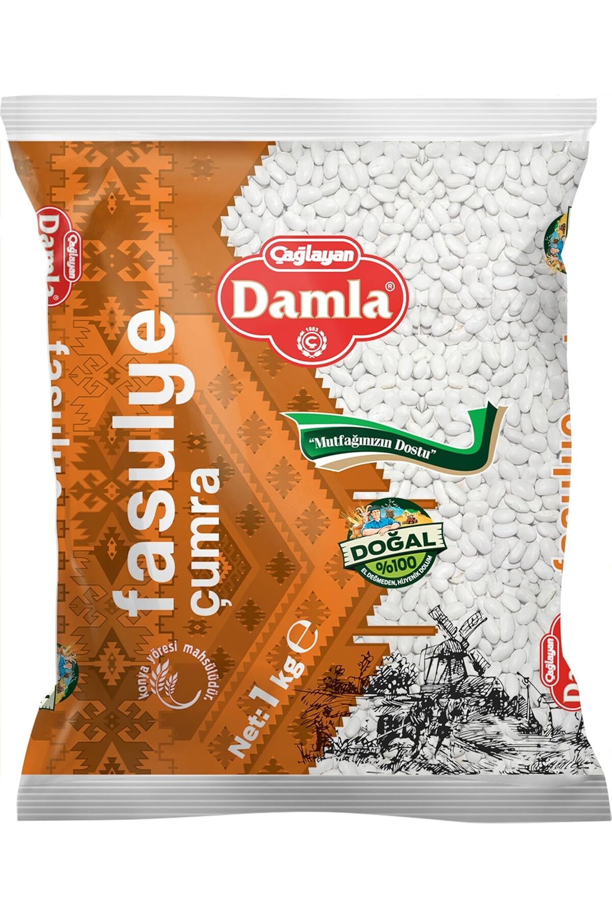 STOREMAX Damla Çumra Fasulye 1 kg 1182297