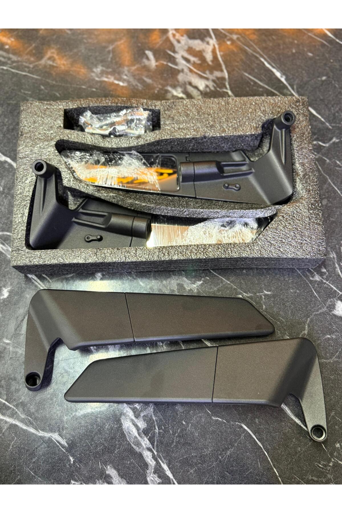 Motorjinal GİDON ÜSTÜ H2 KANAT AYNA UNİVERSAL KÜÇÜK BOY