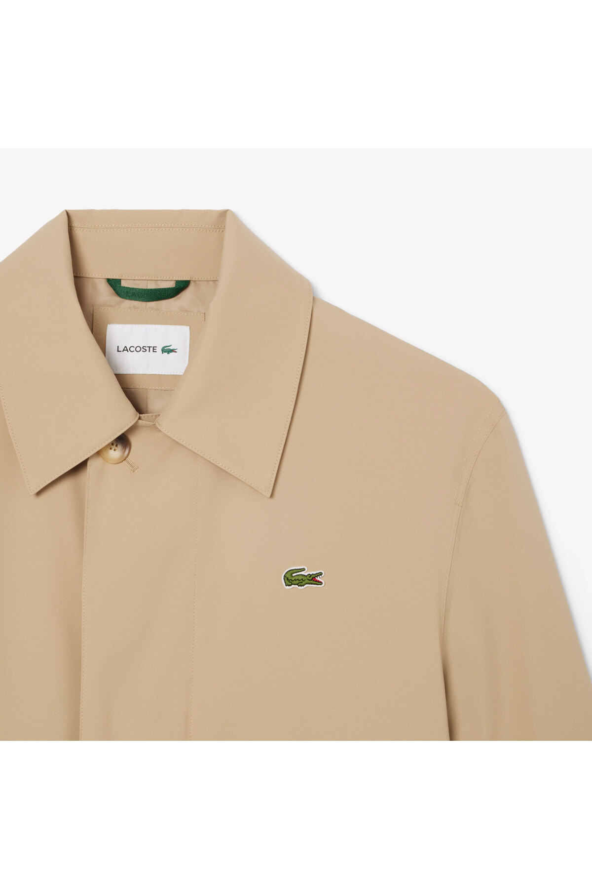 Lacoste Erkek Bej Trençkot görsel 6