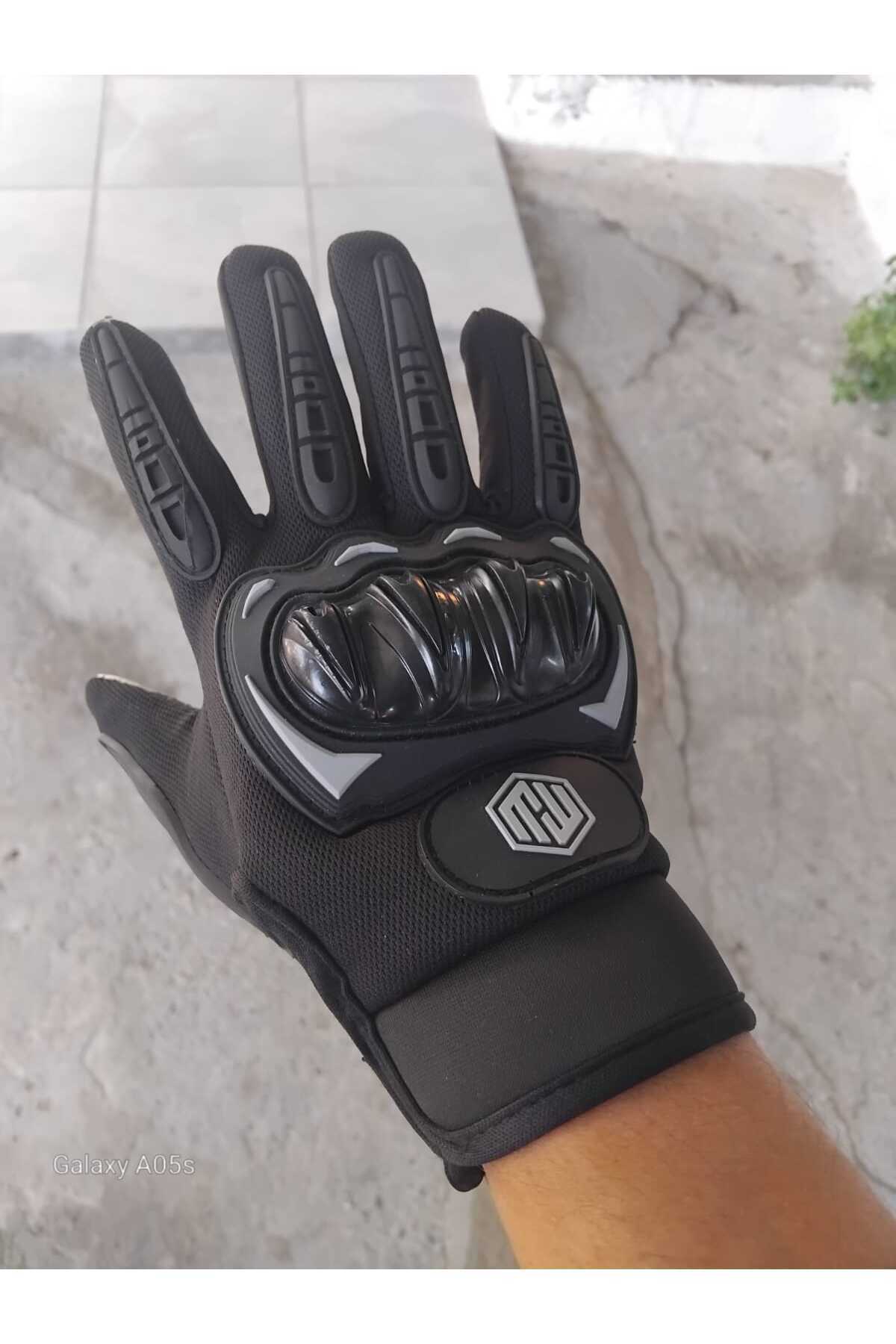 MotivaWorks Siyah, Korumalı, Mevsimlik Eldiven