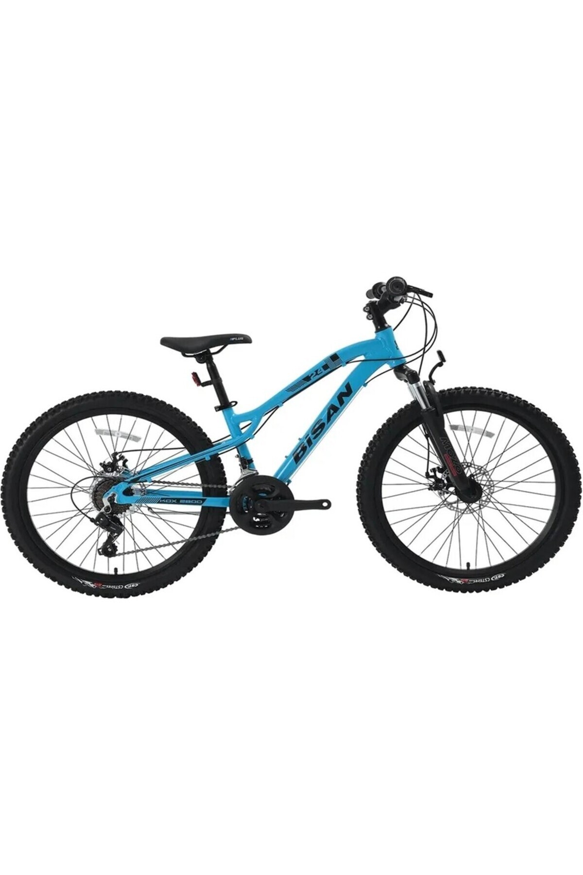 Bisan KDX 2800 DİSK 30 CM 24 JANT MAVİ ALÜMİNYUM çocuk bisikleti