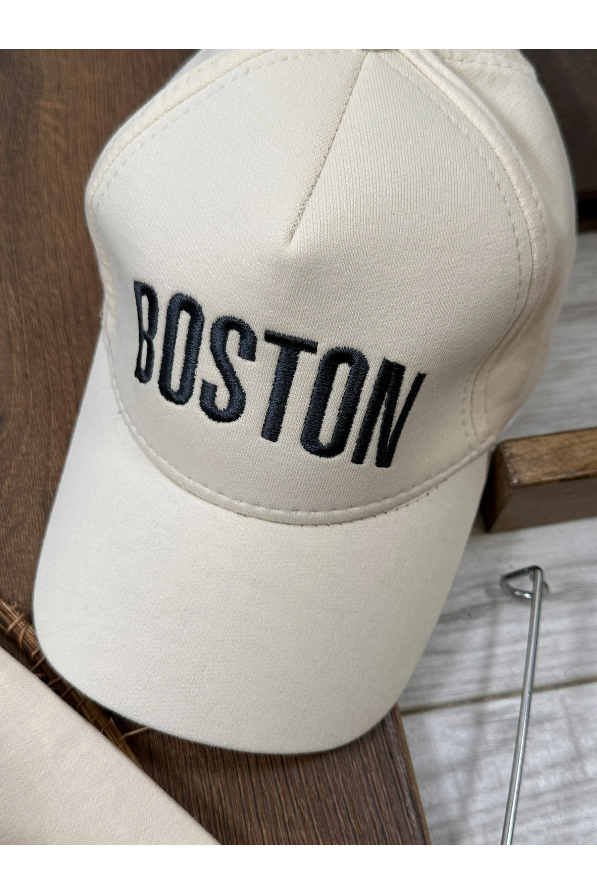 Bolly Baby Boston Yelekli Şapkalı Oversize Sweatshirt Likralı Kot Erkek Bebek Takım fotoğrafı 2 (önizleme)