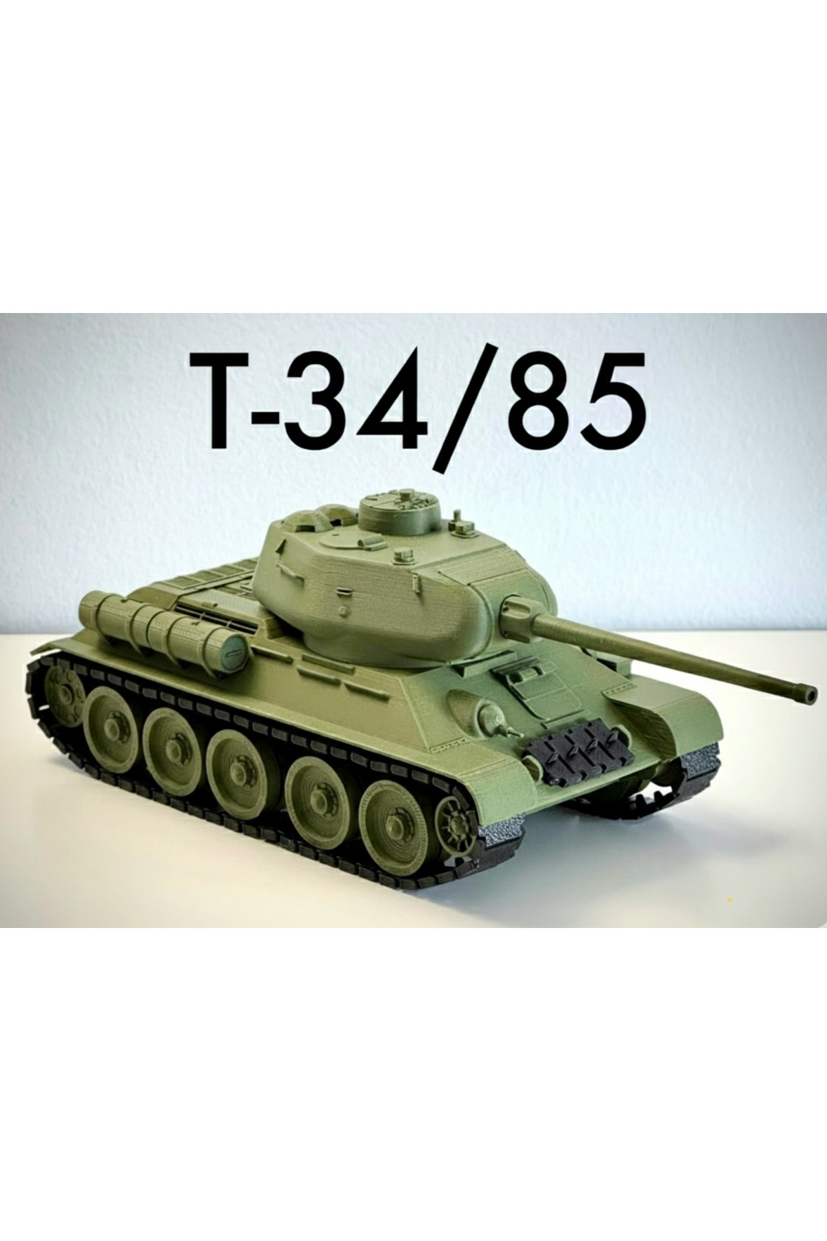 Forge Triverse T-34-85 Sovyetler Birliği Tank Model Kiti 1/35 Ölçekli Hareketli Paletli