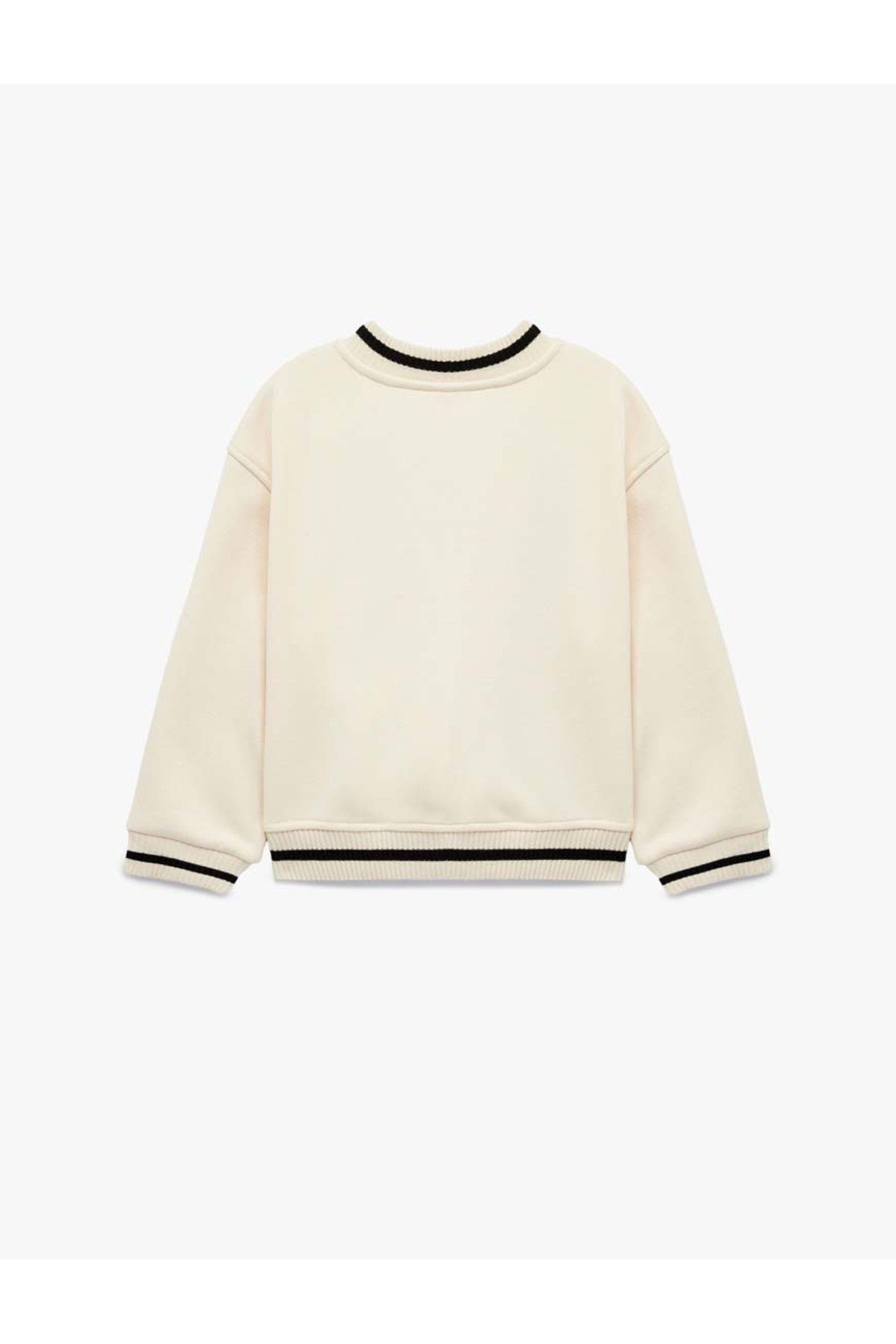 Koton Ekru Kız Bebek Ceket 6WMG60005AK fotoğrafı 2 (önizleme)