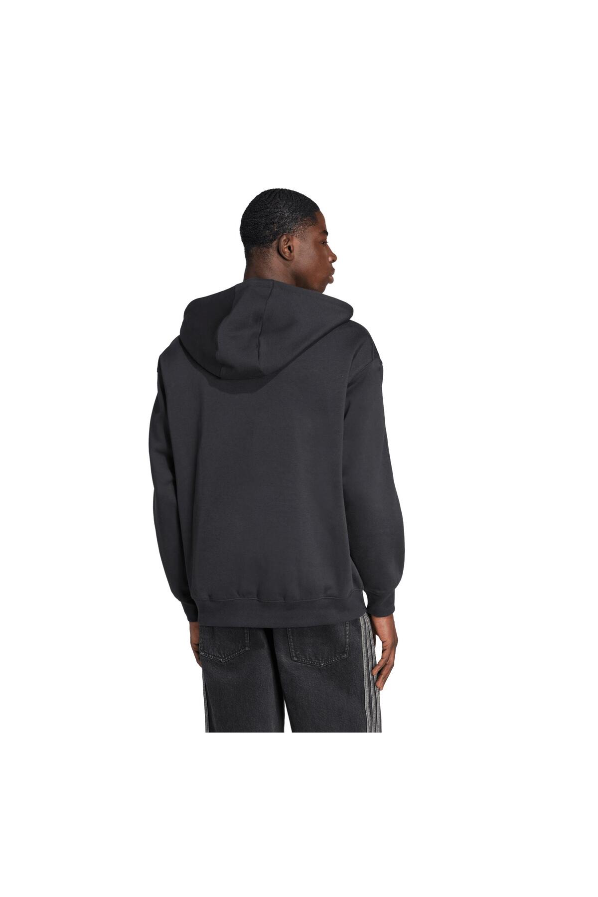 adidas Jw8367-E Baggy Fz Hoodie Men's Jacket Black- Trendyol