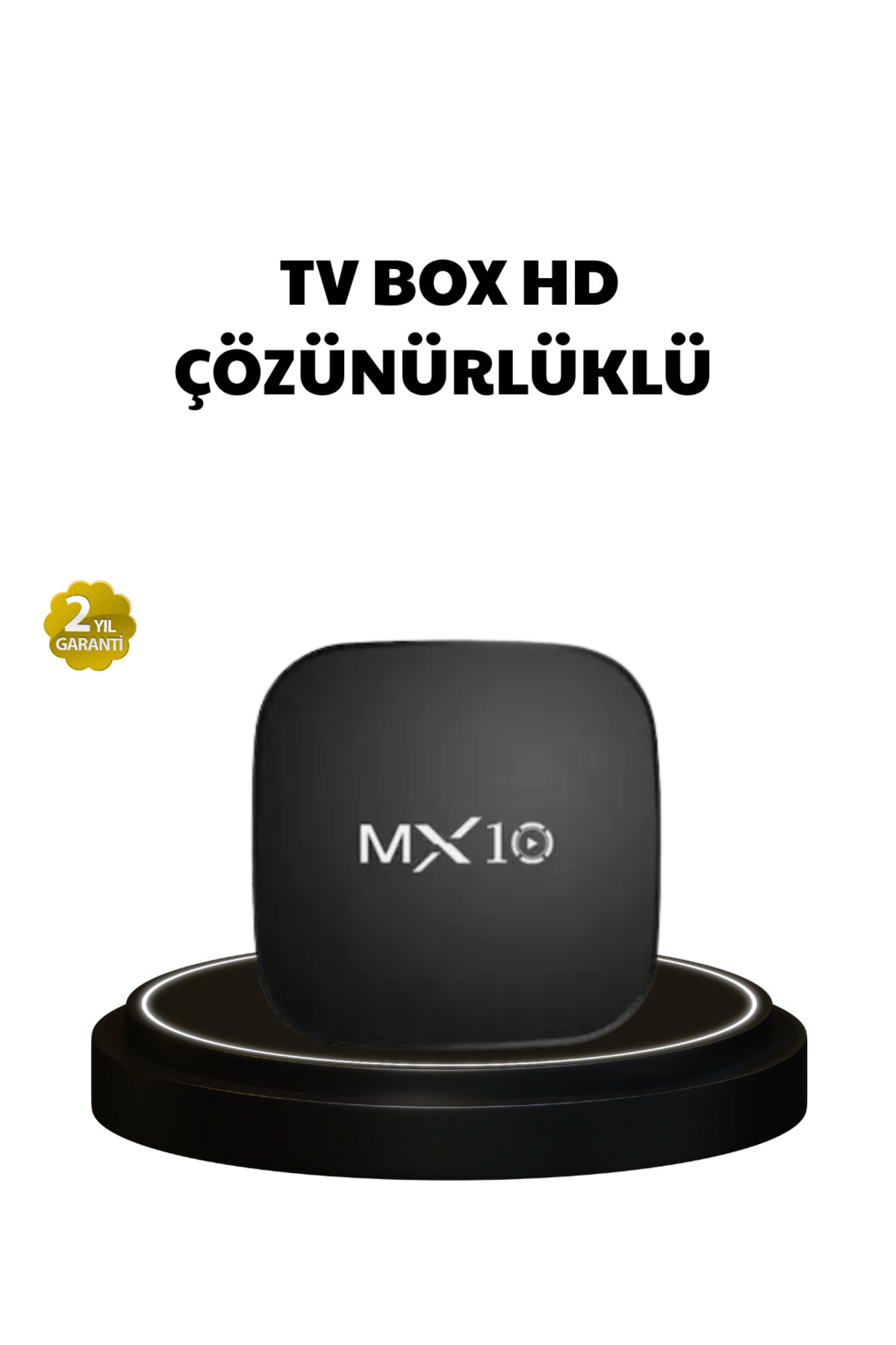 UCUZTEKNO MX Box S 4K Android TV Box – Google Asistan, Dolby Ses, 8 GB Hafıza, Chromecast Desteği