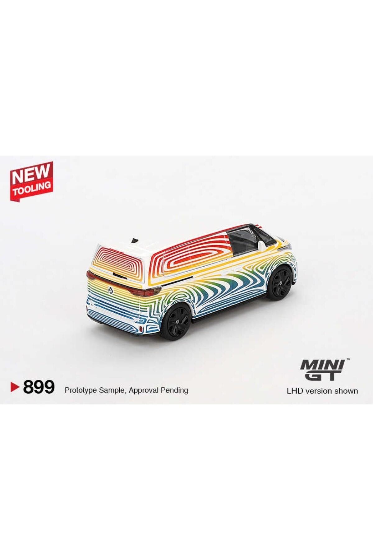 mini gt 1/64 Volkswagen ID Buzz Prototype Rainbow MGT00899 GTIP