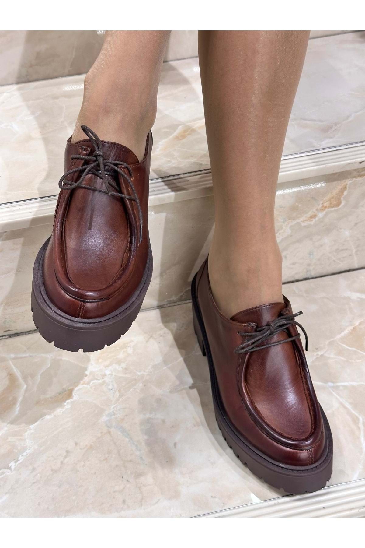 AYNUR BARTINLIOĞLU 27-11727 - KAHVE - 38 - 27-11727-KAHVE-38