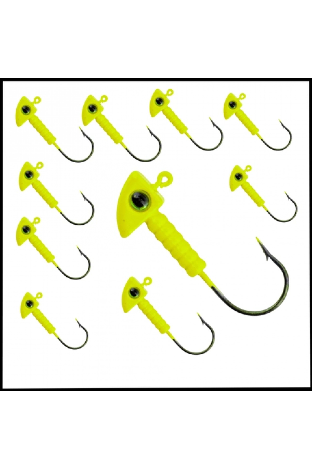 Uygunayakala Uyguna-Yakala Açık Yeşil - 7 Gr Zoka - Kurşunlu Olta İğnesi - 10 Adet-ALA.225