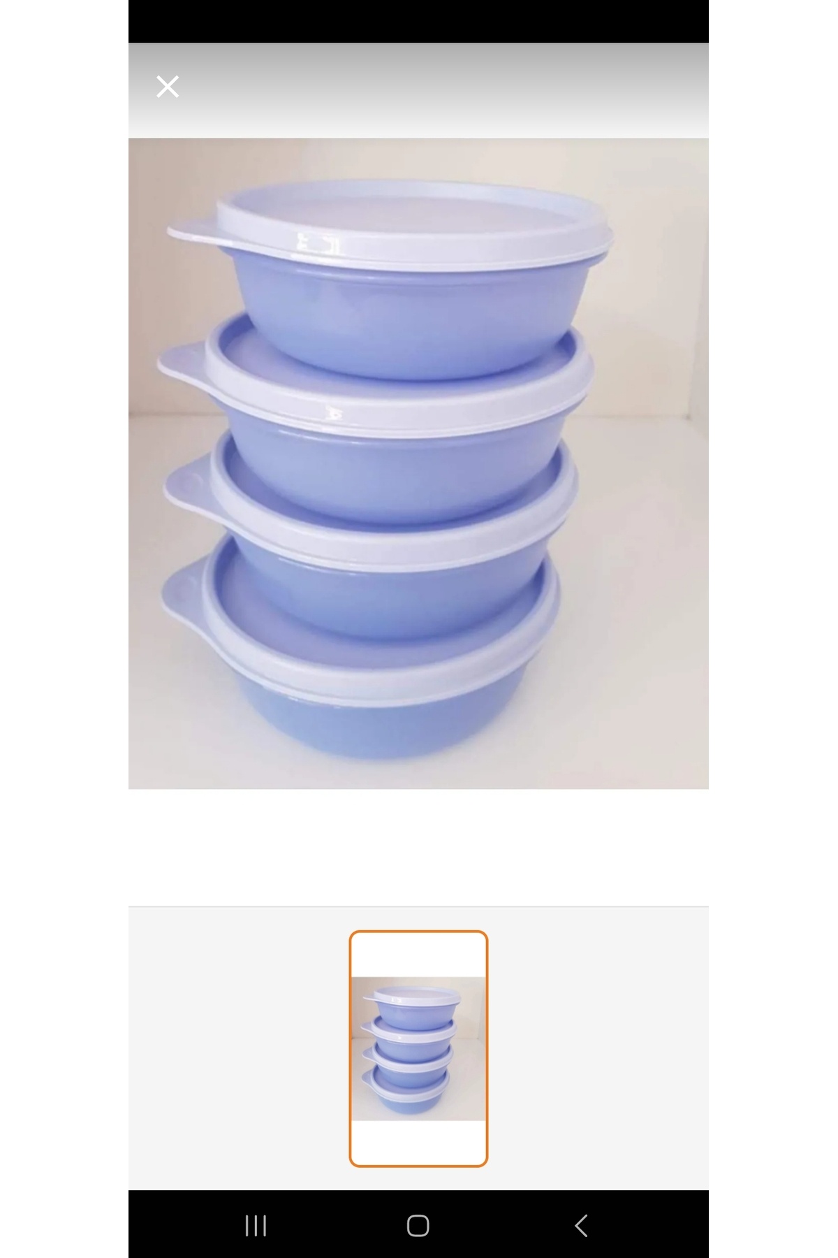 Tupperware Şekerkap
