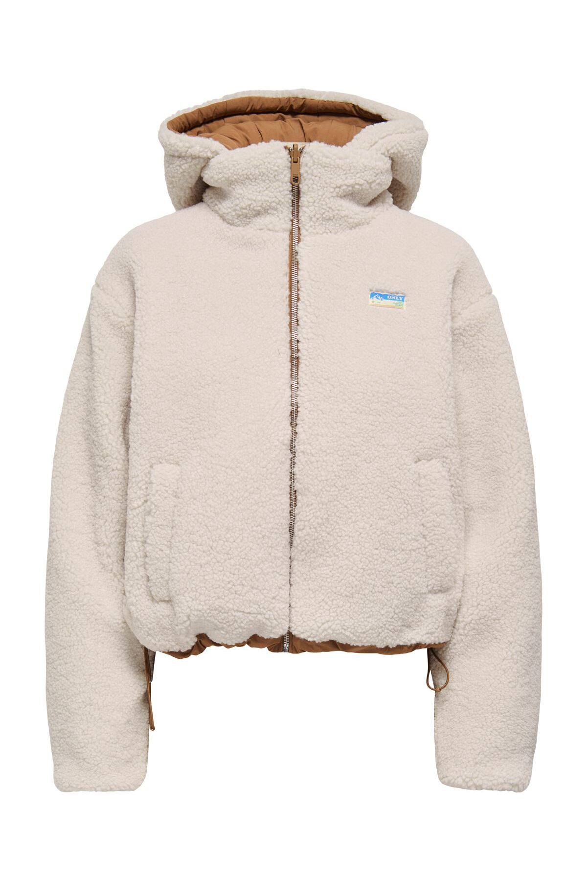 ONLY  ONLMARIA REV PUFFER JACKET CC OTW Kadın Beyaz Dış Giyim - 15350542