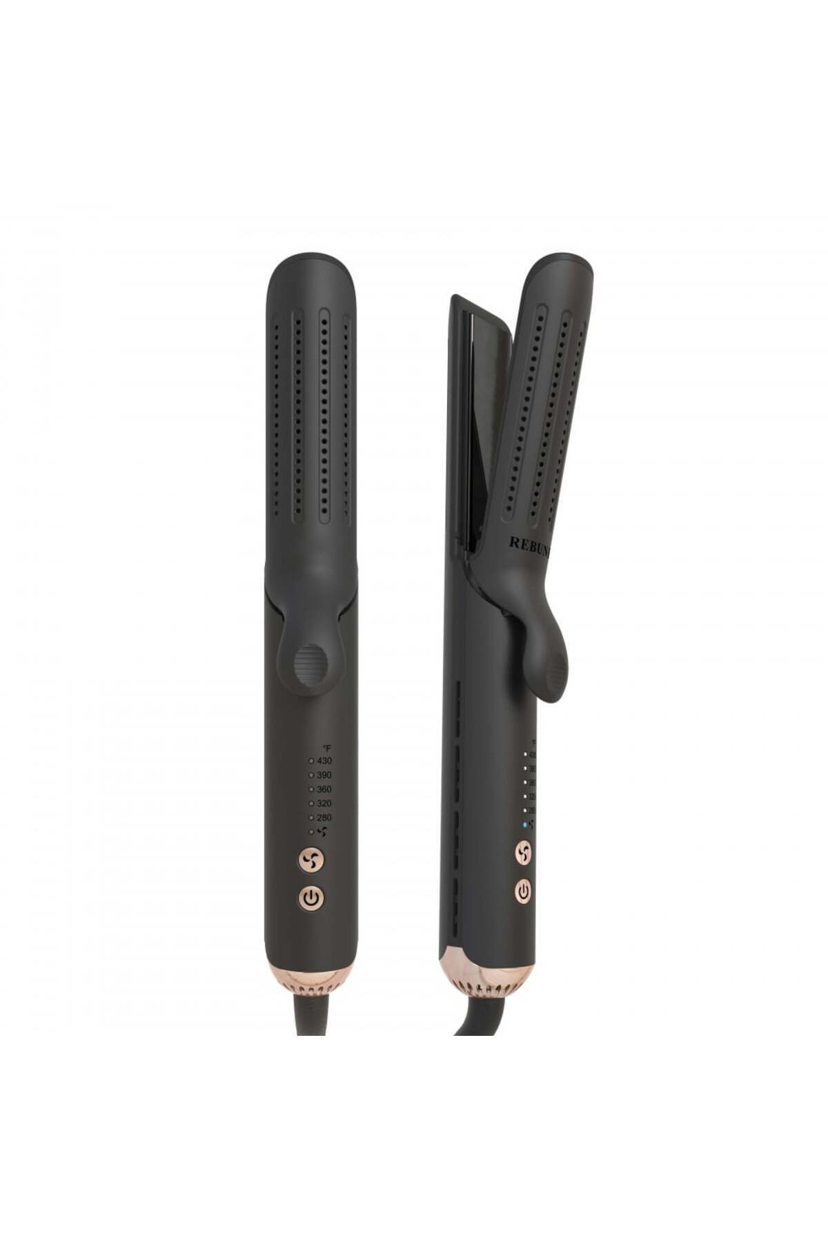 مكواة فرد الشعر السيراميكية 2 في 1 ومكثفة للشعر بقوة 60 واط (RE-2116)