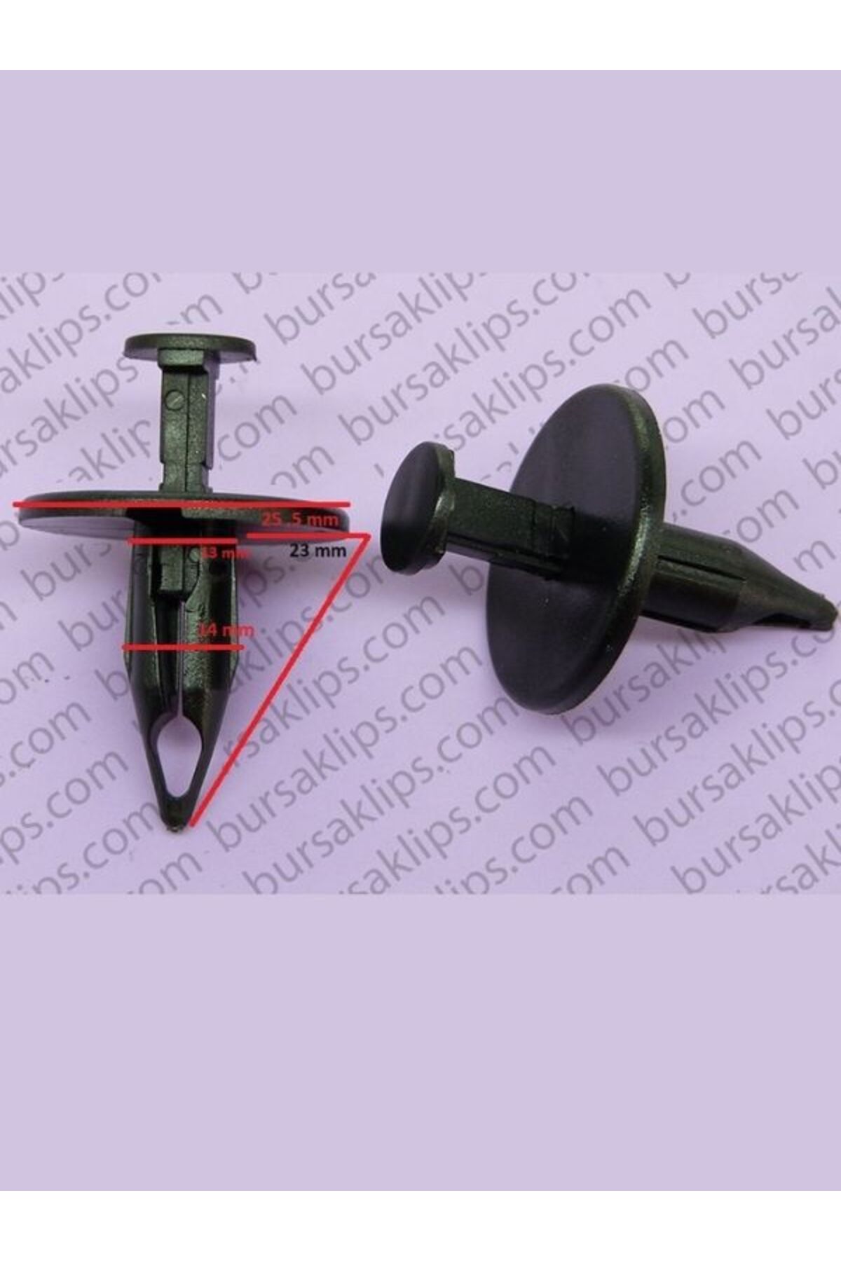 bursaklips 2921- FORD FİESTA,COURİER YM TAMPON DAVLUMBAZ ALT