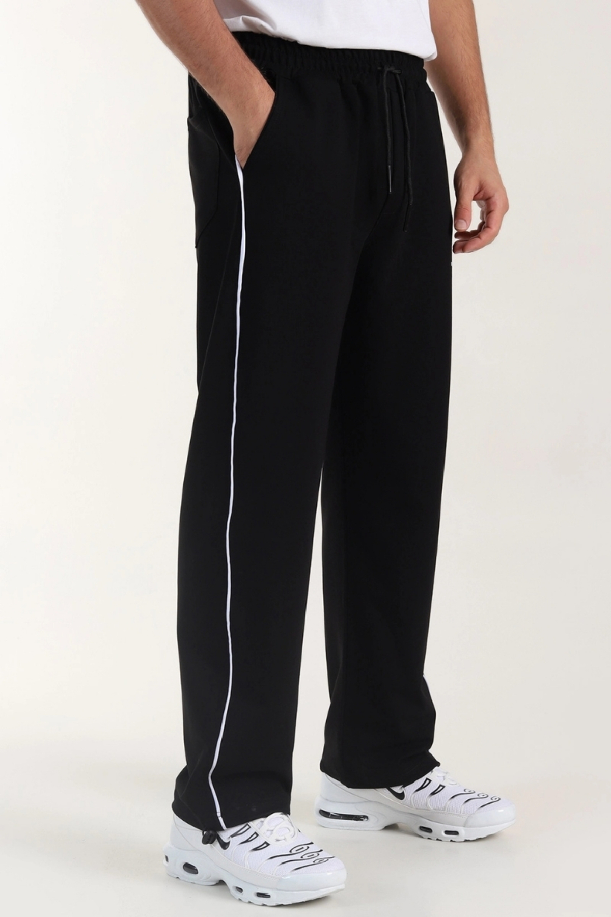 EXSPORT  Kompak Rahat Kalıp Yanı Biyeli Ayarlanabilir Paça Eşofmanaltı - Görsel 3