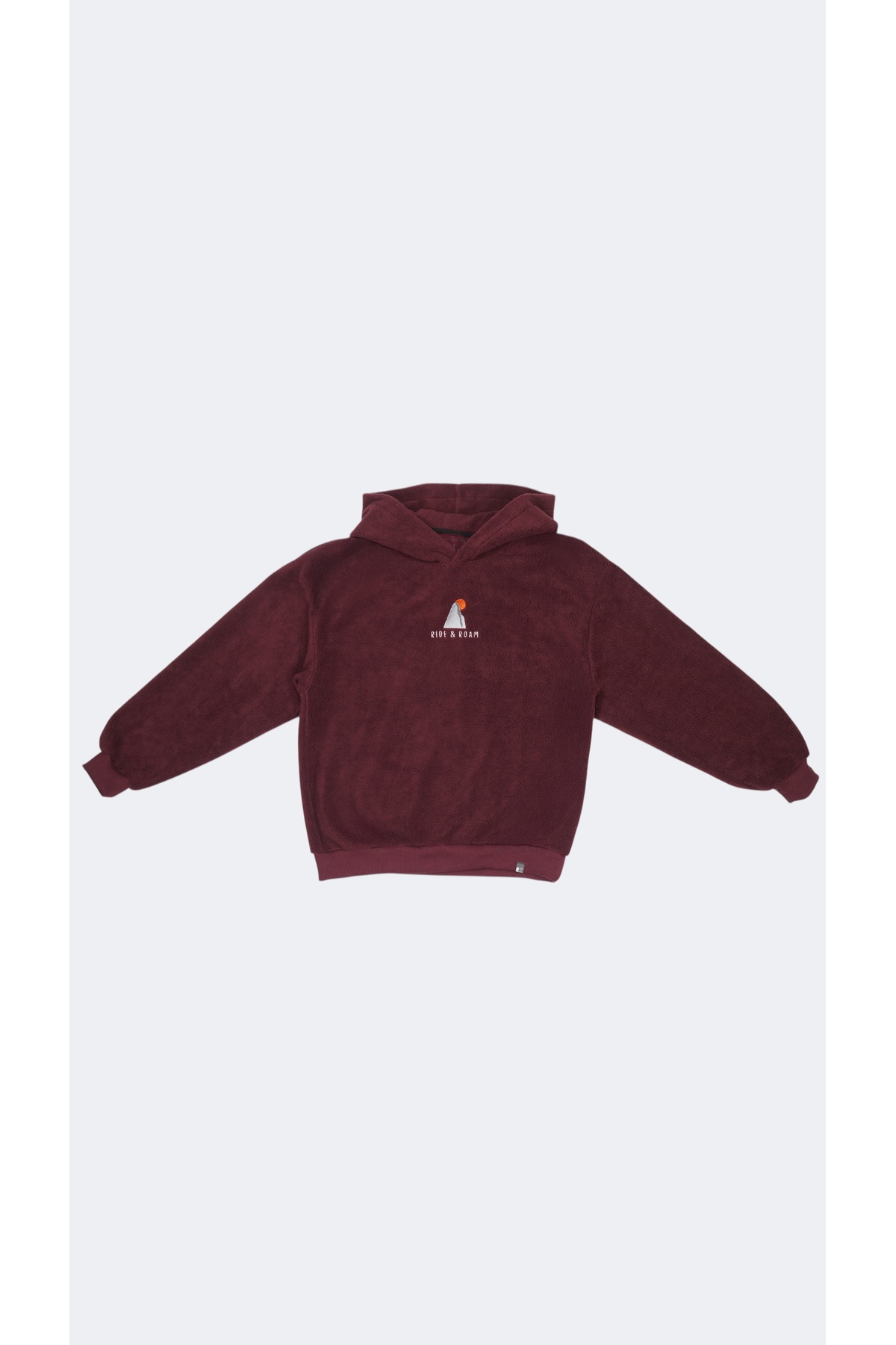 Hoodie Unisex Mountain Sherpa / Pompeii — زرشکی TYCD32BFC32A277500 — تصویر 5 از 6