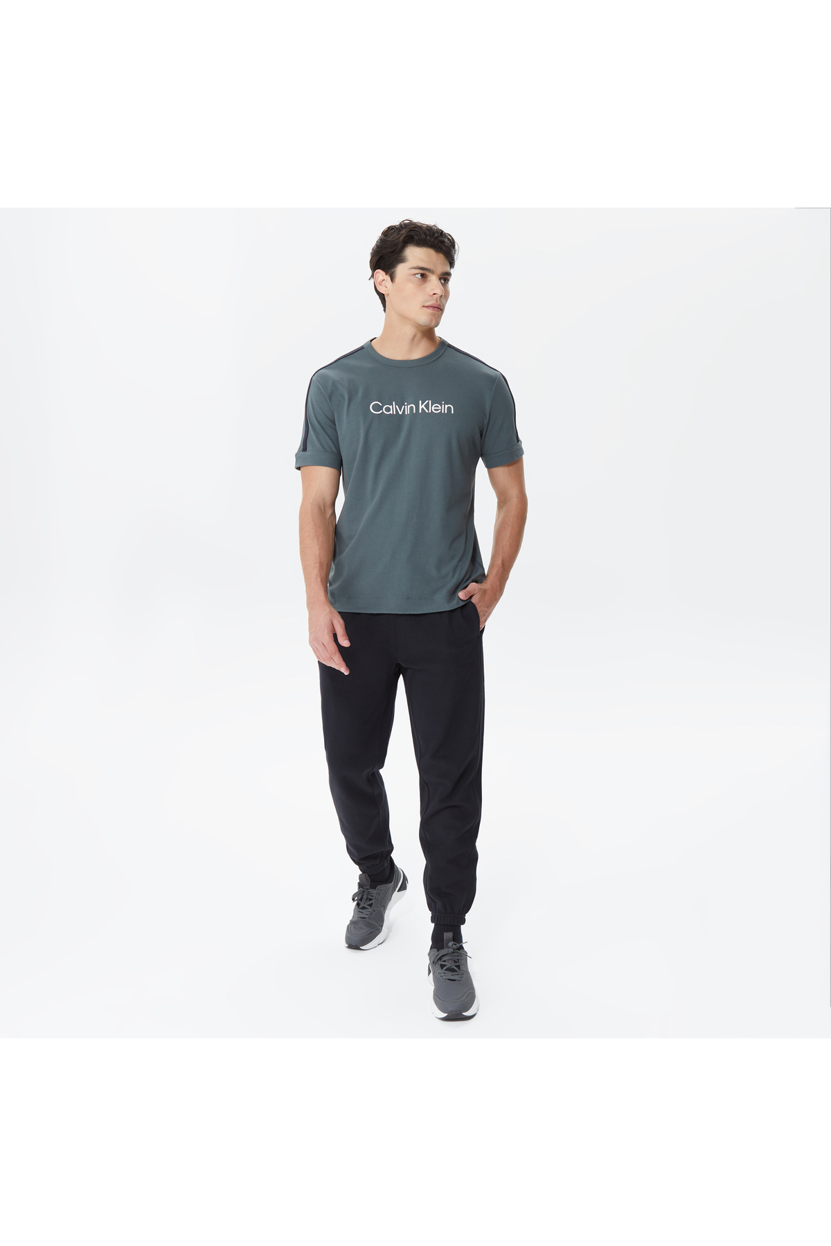 کلوین کلاین شلوار مشکی مردانه بافتنی