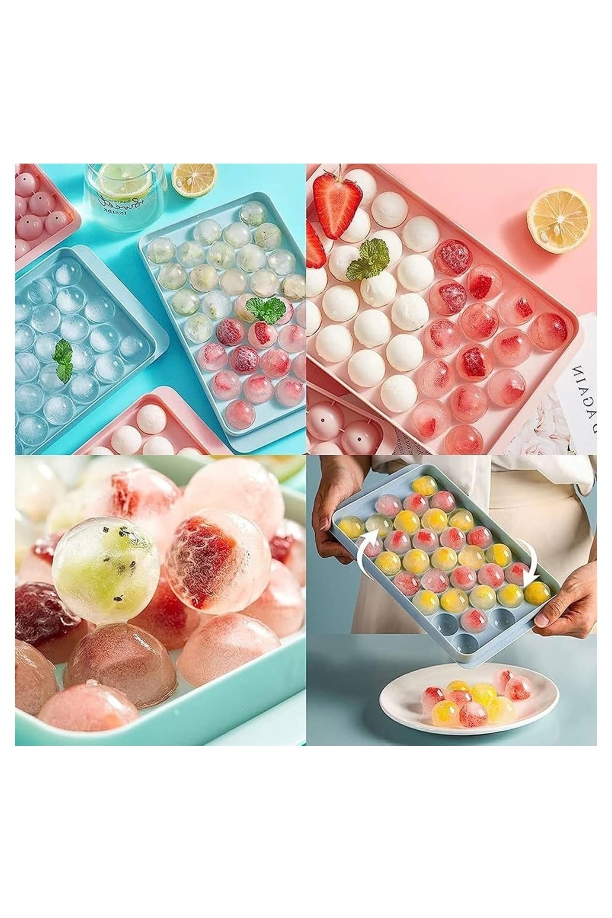 Plastlife 33lü küre buzluk kabı