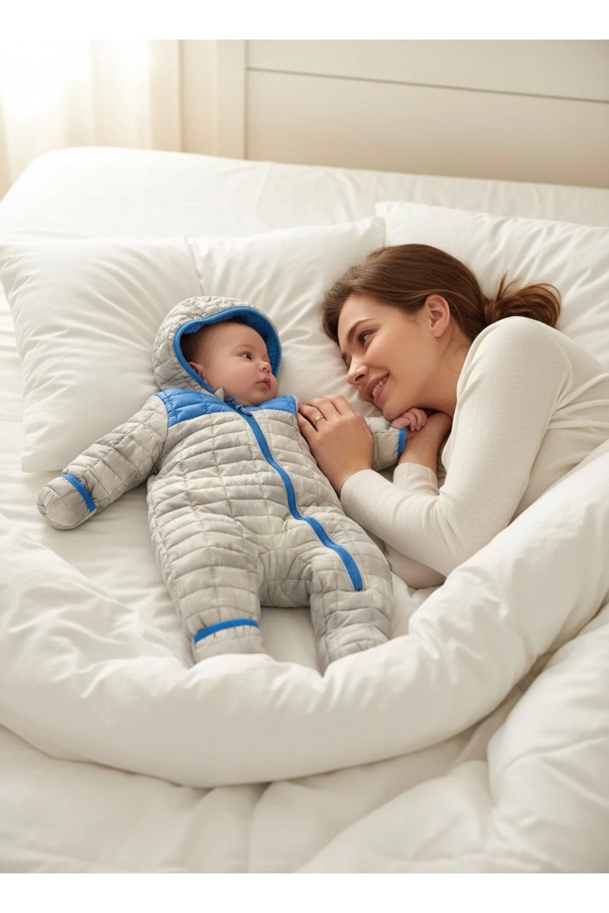 melisam.msg Bebek Tulum Mont İçi Kış Sevimli fotoğrafı 2 (önizleme)