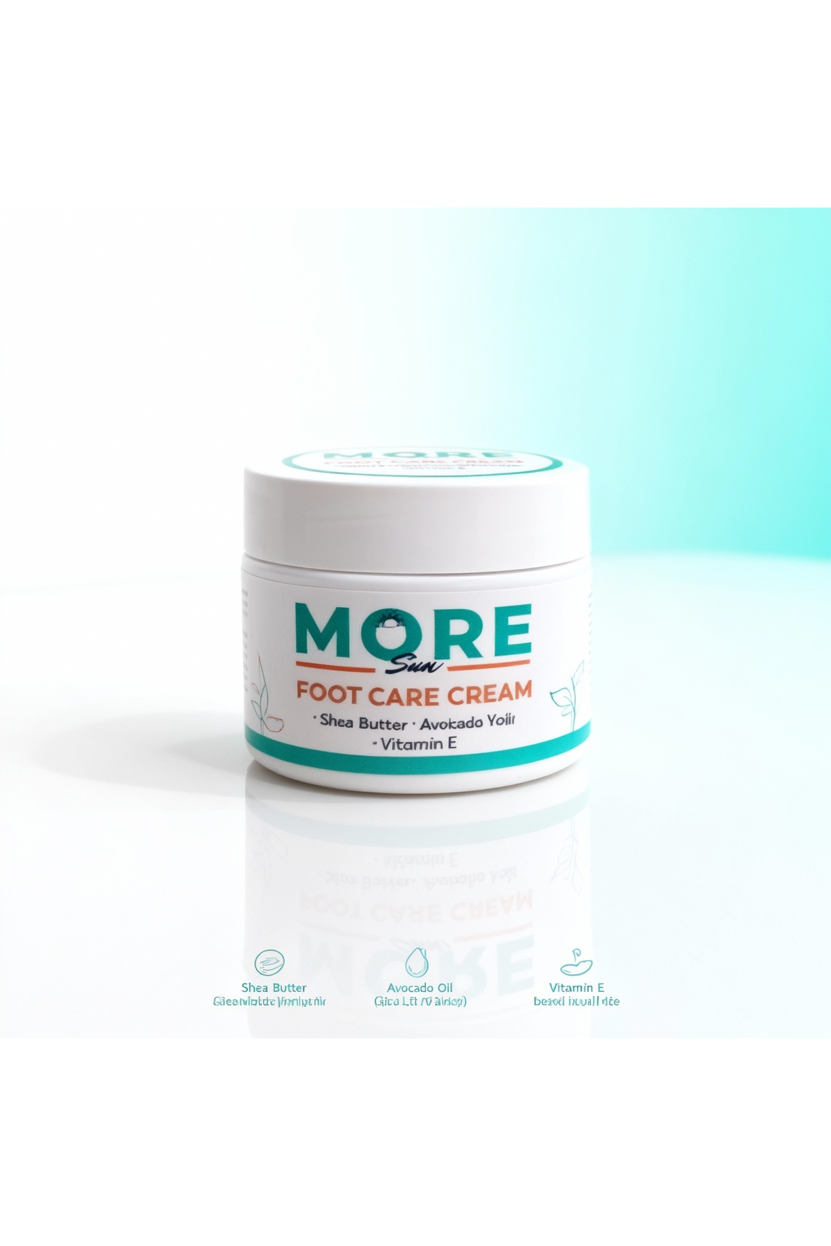 MORESUN Ayak Ve Topuk Çatlak Kremi, Ayak Bakımı, Ayak Kokusu 100ml — MTH26261503409