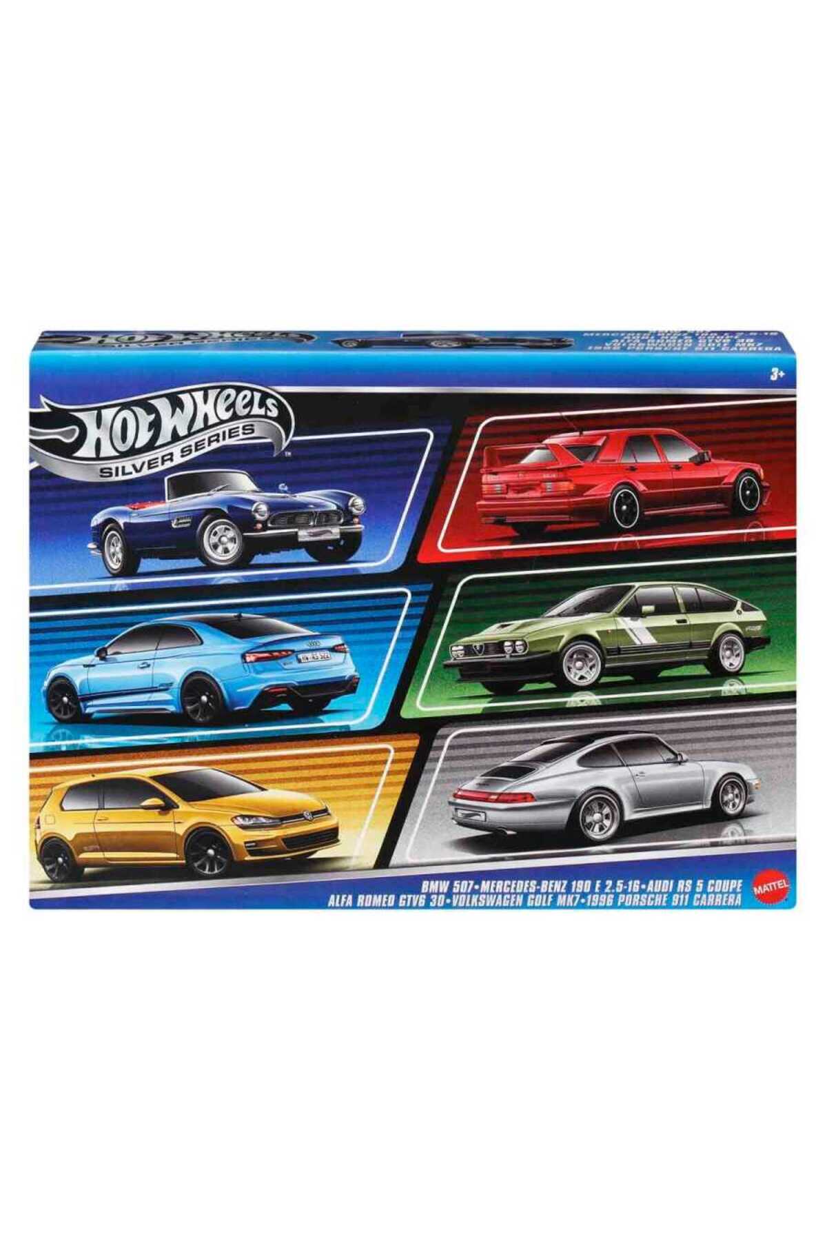 HOT WHEELS HW Avrupa Arabaları Temalı Çoklu Arabalar JBY79 fotoğrafı 3 (önizleme)