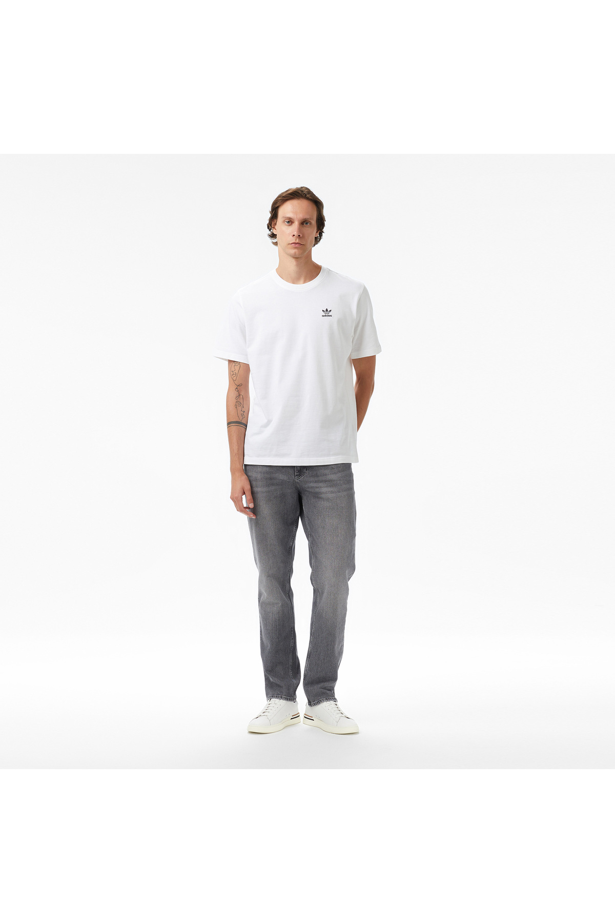 تامی هیلفیگر شلوار جین خاکستری مردانه رایان اسلیم