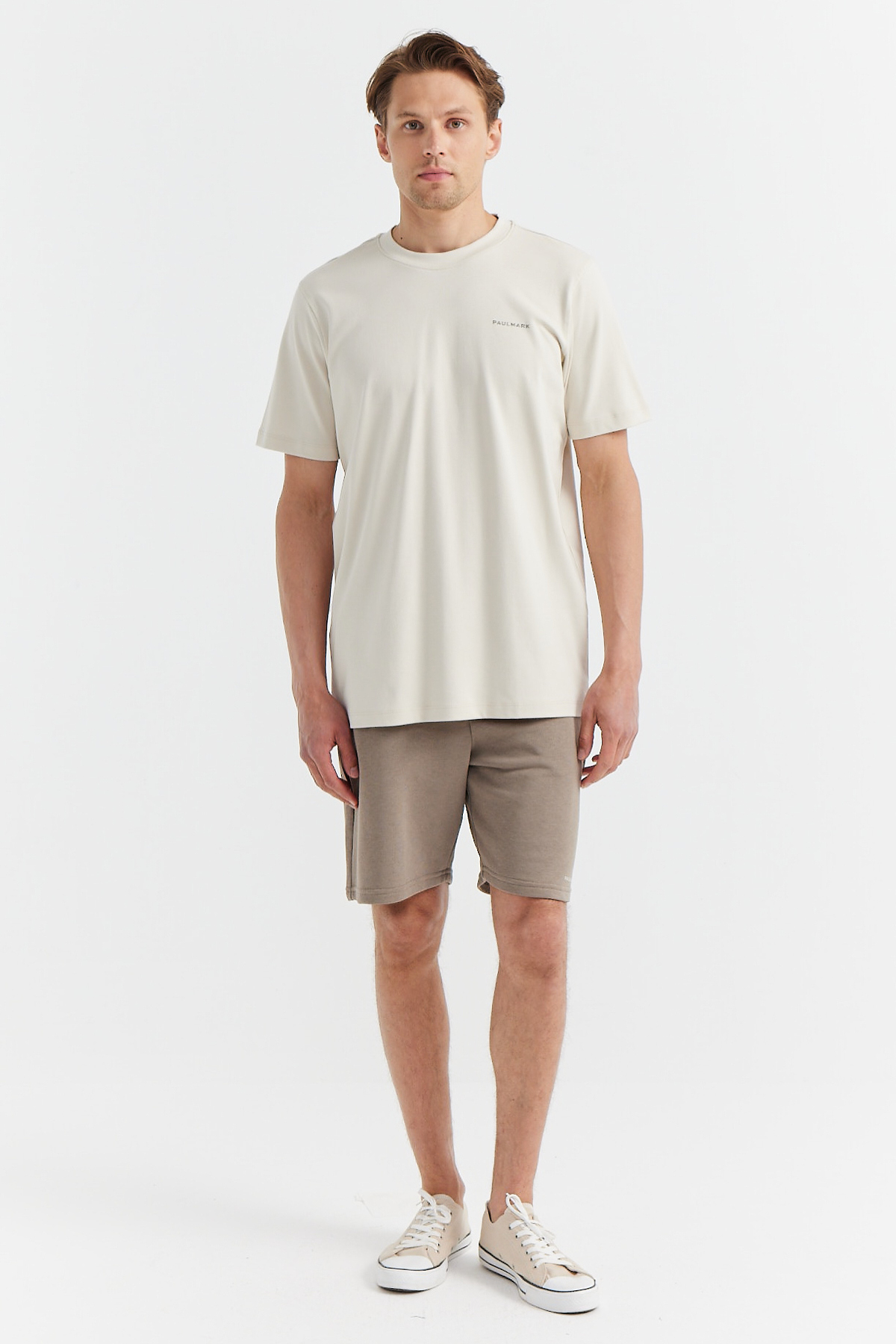 PAULMARK  Erkek Beli Bağlamalı Şort