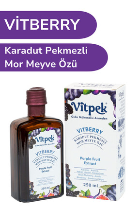 Vitpek Vitberry Karadutlu Mor Meyveli Karışım