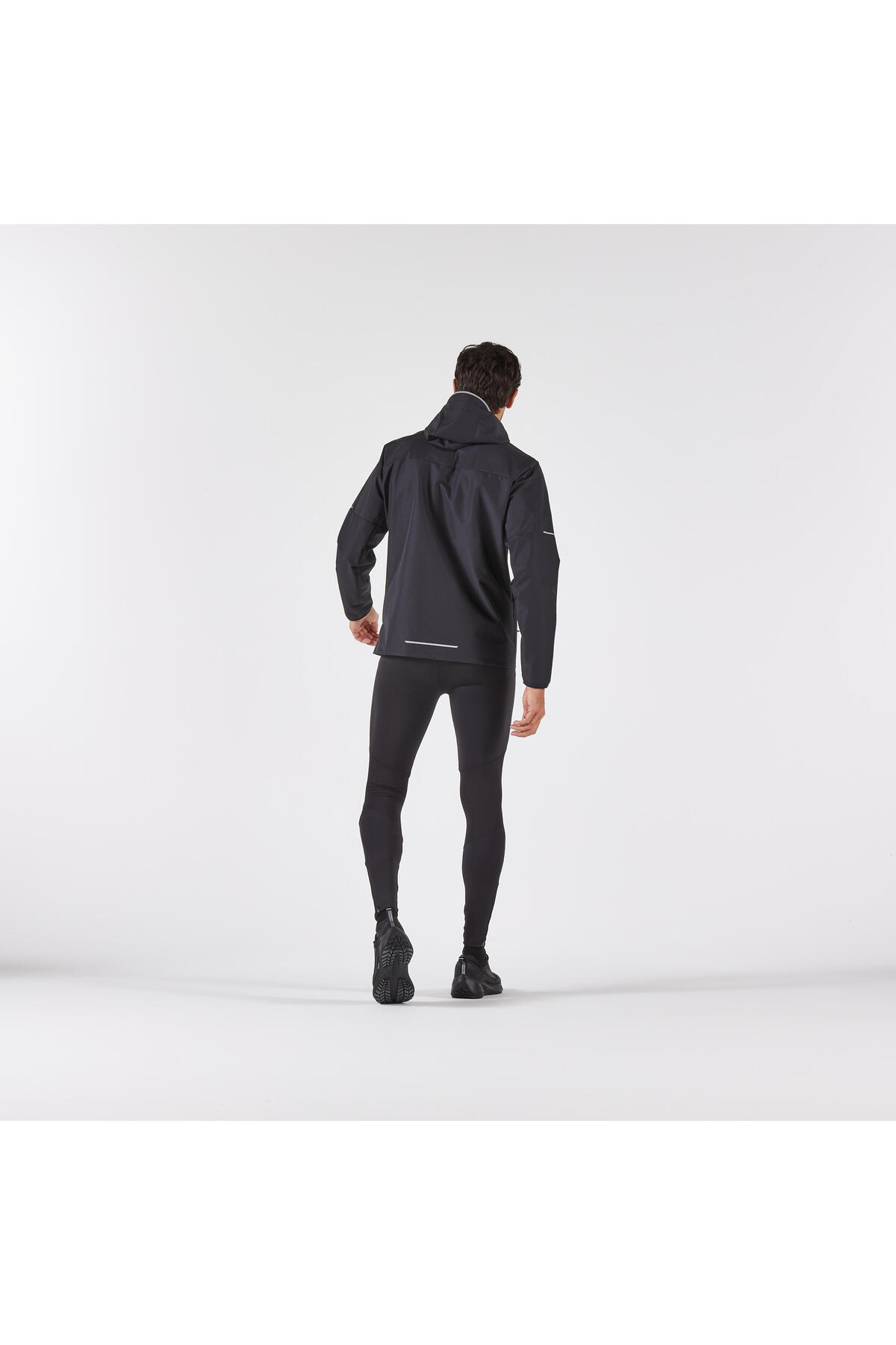 Decathlon Kiprun Erkek Yağmurluk - Siyah - Run 100 görsel 7