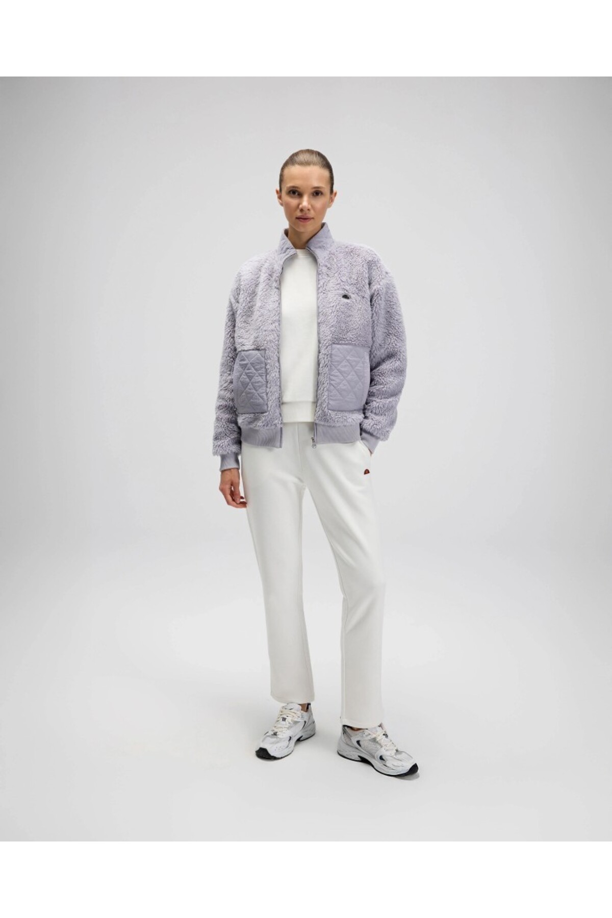 Ellesse EF525 Fleece Kadın Lila Polar Mont - Fiyatı, Yorumları