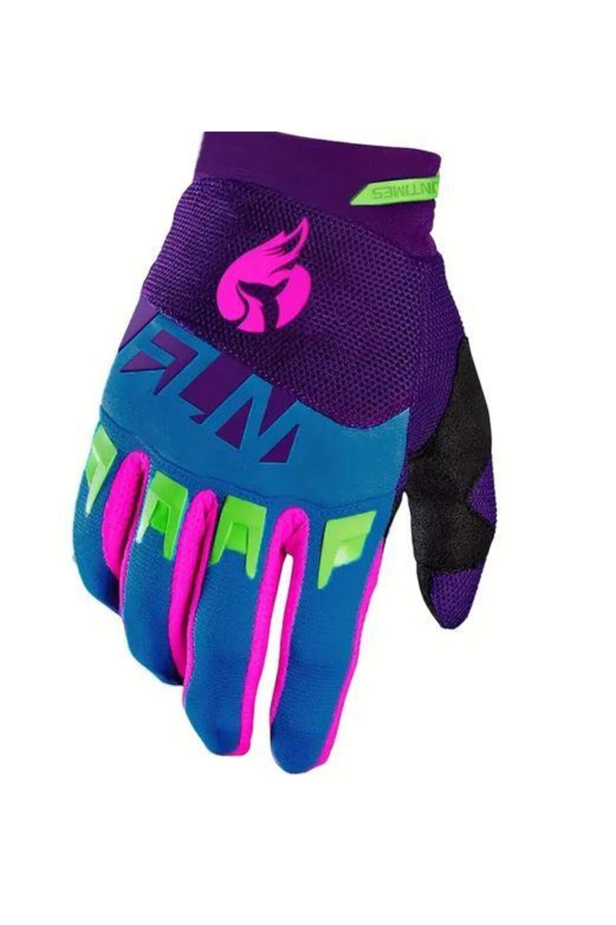 SARİSSA BİSİKLET Funtımes Bisiklet Freerdie Eldiveni Kaymaz Nefes Alan Dört Mevsim Uzun Parmak Eldiven L Beden