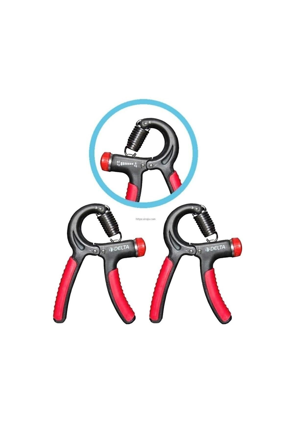 Markahit Delta 2 Adet 5 - 60 Kg Arası Sertlik Ayarı Yapılabilir Dirençli El Yayı