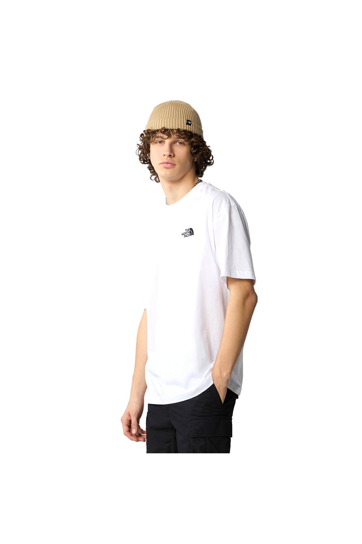 تیشرتمردانهTHE NORTH FACEسفید