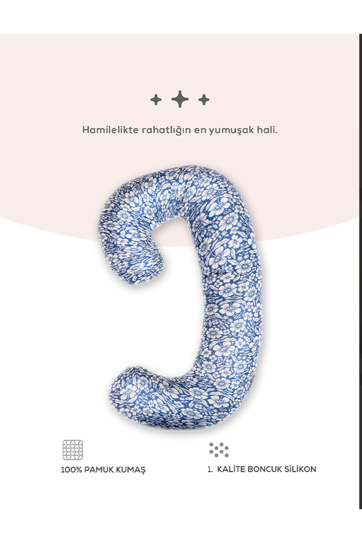 PUFYMAX Hamile yastığı,emzirme yastığı,uyku arkadaşı,aktivite yastığı,pamuk kumaş,YEDEK KILIF HEDİYELİ fotoğrafı 2 (önizleme)