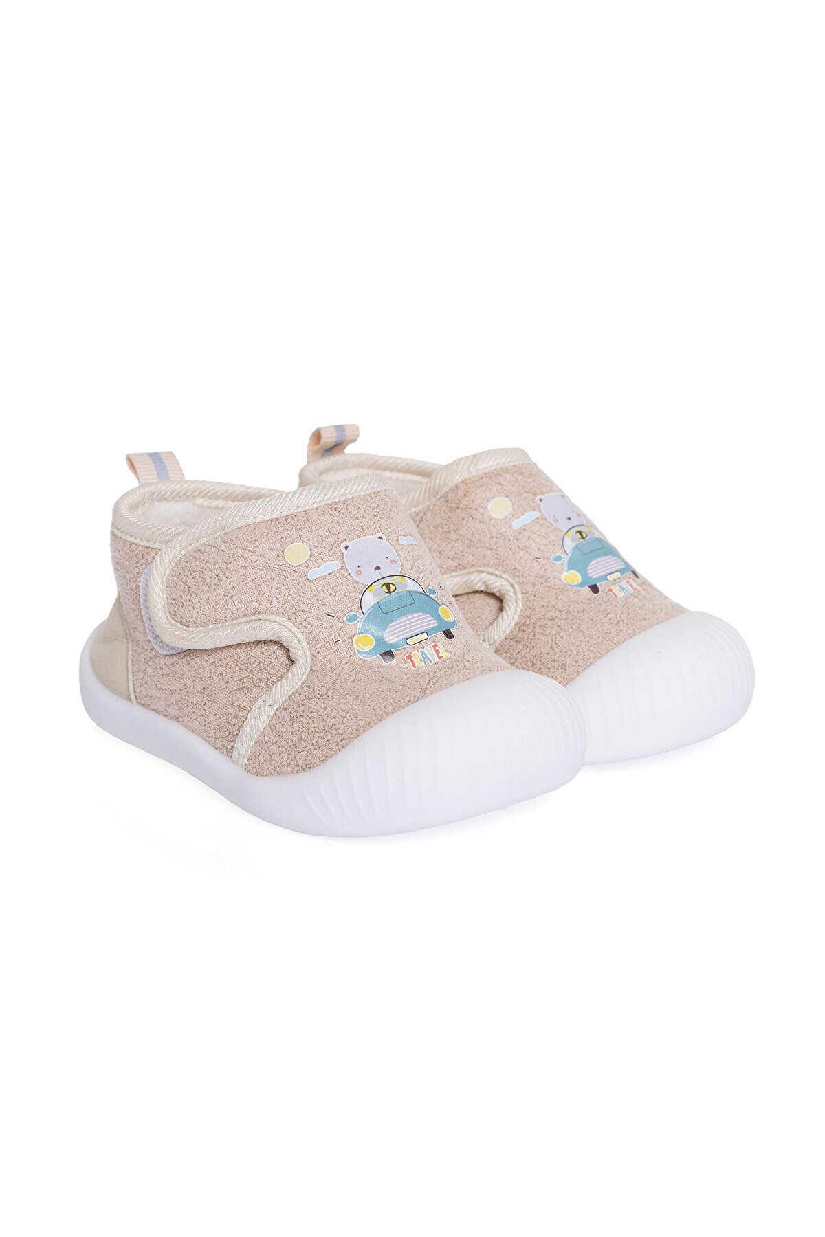 ebebek Hello Baby HelloBaby Erkek Bebek İlk Adım Cırtlı Ayakkabı fotoğrafı 3 (önizleme)