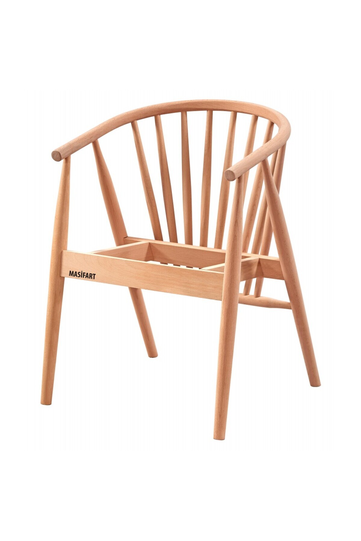 Masifart Vo Tirelis Sandalye Cilasız Ham