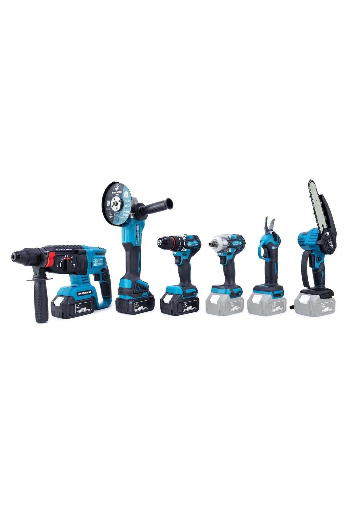 CHELİKBEİ ALTILI SET (Budama testeresi +Bağ makası + 13mm Ç