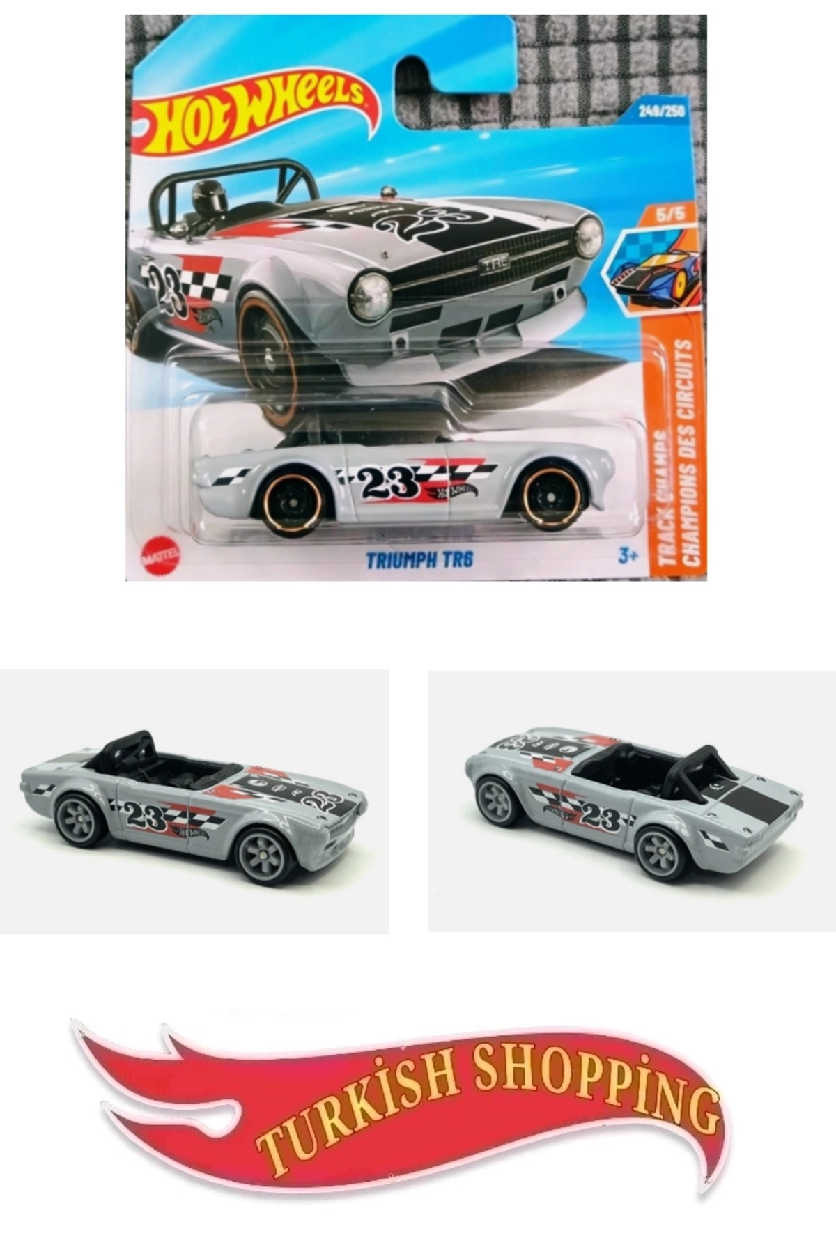 HOT WHEELS 1:64 Ölçek 2025 Case Treassure Hunt(TH) Tr. Tr6