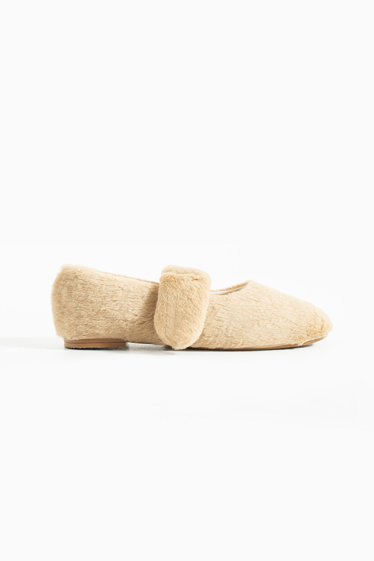 Friend & Trend Peluş Kışlık Düz Taban Ev Babeti Kadın Babet FT3939